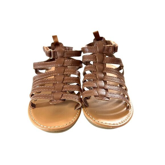 Carters Toddler Girls Sandals Brown Size 9 - Picture 1 of 6